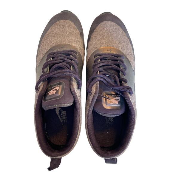 NIKE Air Max Thea Sneakers Athletic Lifestyle Purple Bronze Rose Gold Size 8 - Picture 5 of 7